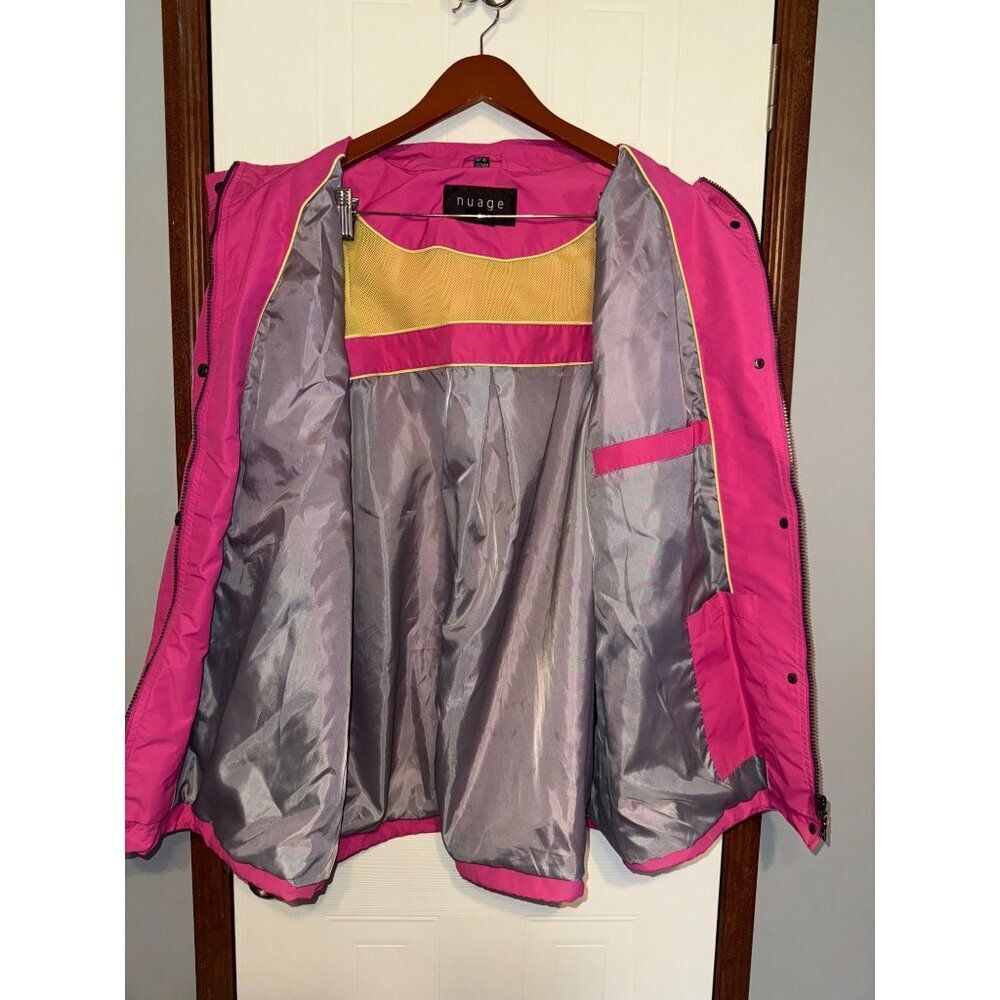 Nauge PinkโFloralโ Magic Print Raincoat Q4877HE-756 Sz 1X - Picture 3 of 16